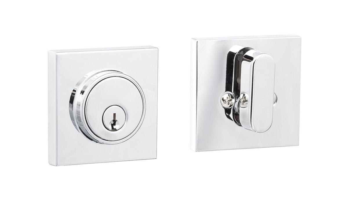 Sure-Loc Modern Square Single Cylinder Deadbolt