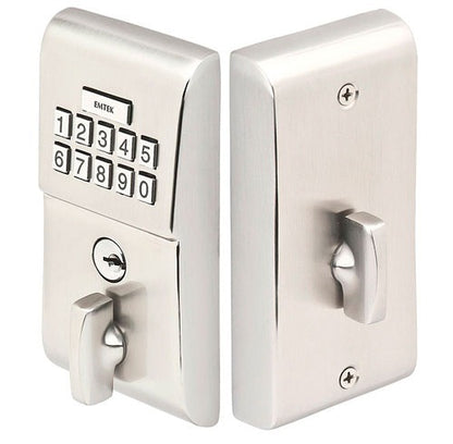 Emtek Electronic Keypad Deadbolt - Satin Nickel