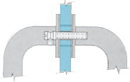 Baldwin Estate 2673 Lancaster / Charleston / Plymouth - 6 Inch Center-to-Center