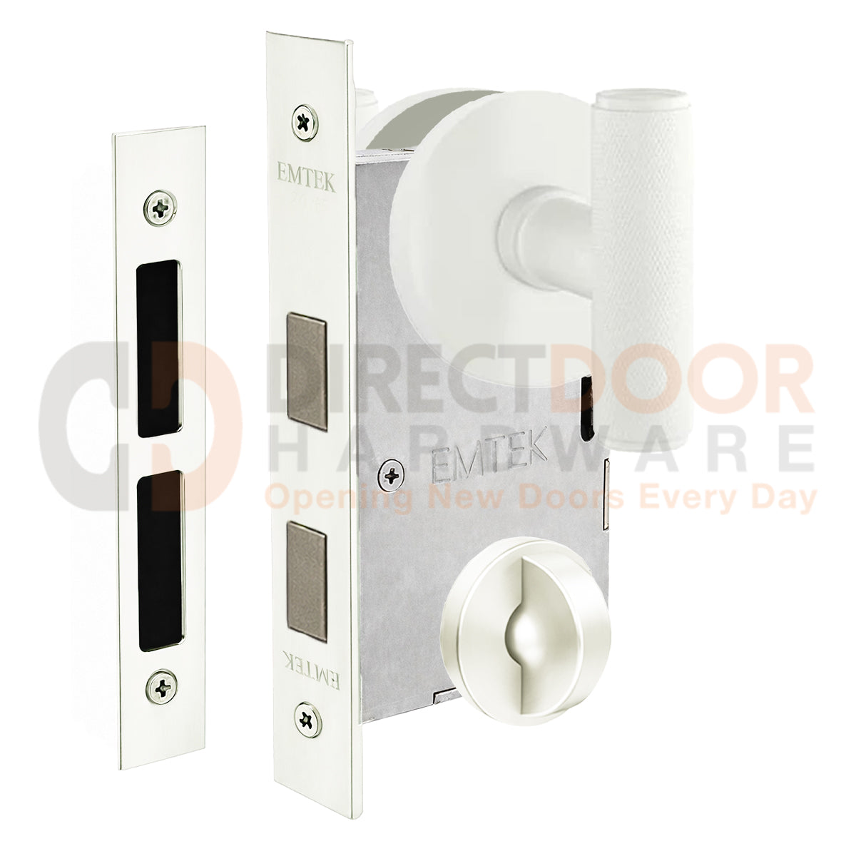 Emtek Ace Knurled Interior Mortise Knob with Disk Rosette
