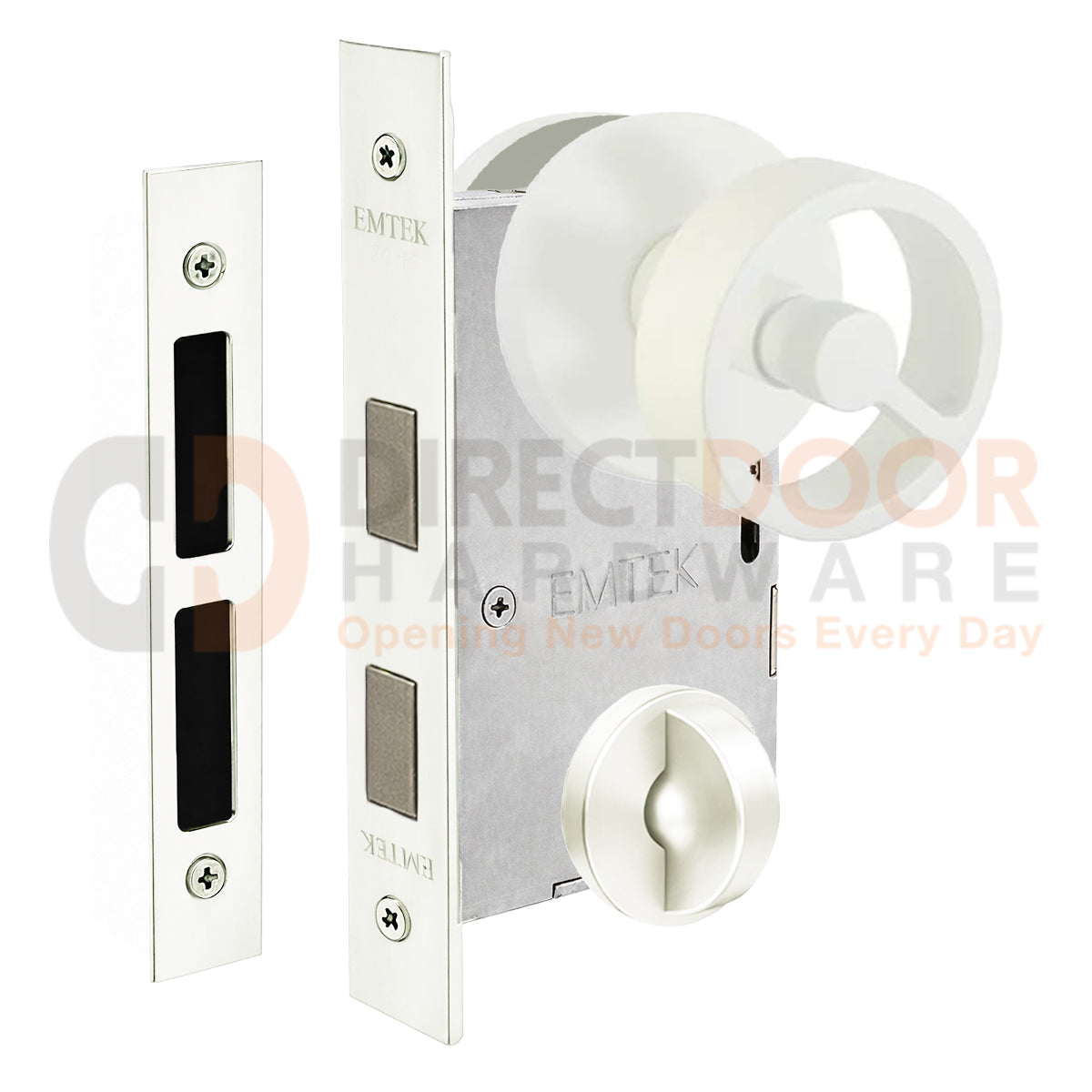 Emtek Spoke Interior Mortise Knob with Disk Rosette