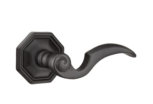 Emtek Lost Wax Napoli Lever Handle with Style 15 Rosette