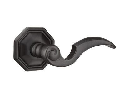 Emtek Lost Wax Napoli Lever Handle with Style 15 Rosette