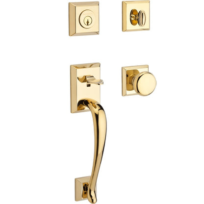 Baldwin Reserve Napa Handleset Lifetime Polished Brass