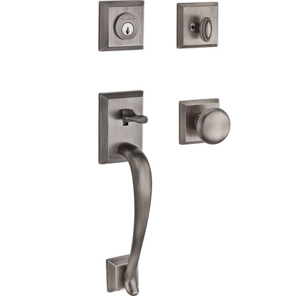 Baldwin Reserve Napa Handleset Matte Antique Nickel