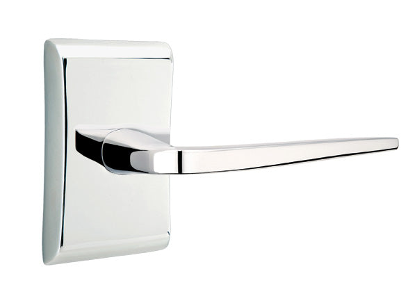 Emtek Brass Athena Lever Polished Chrome-Neos Rosette