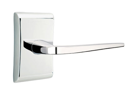 Emtek Brass Athena Lever Polished Chrome-Neos Rosette