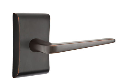 Emtek Brass Athena Lever Oil Rubbed Bronze-Neos Rosette