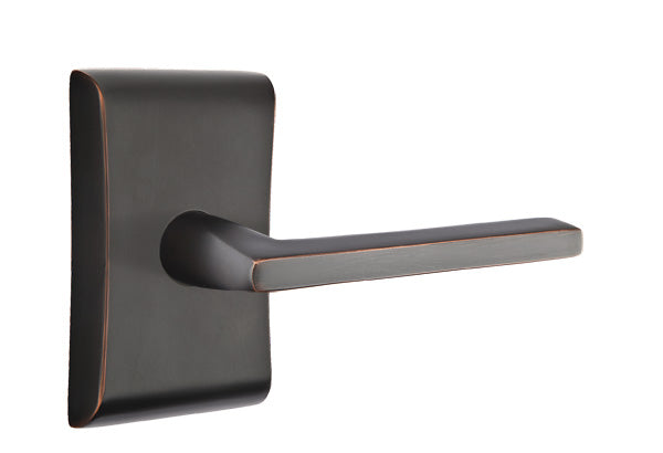Emtek Brass Helios Lever Oil Rubbed Bronze-Neos Rosette