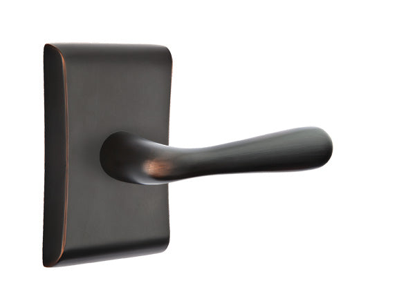 Emtek Basel Lever Oil Rubbed Bronze-Neos Rosette