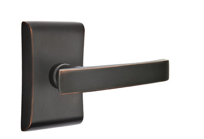 Emtek Geneva Lever Oil Rubbed Bronze-Neos  Rosette