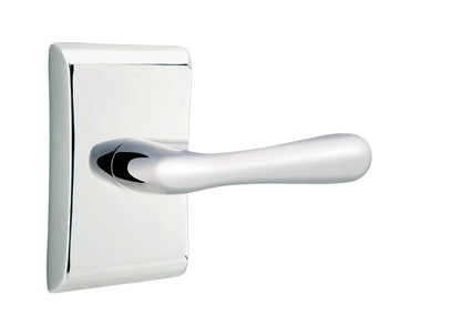 Emtek Basel Lever Polished Chrome-Neos Rosette