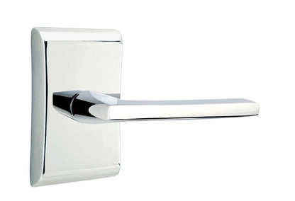 Emtek Brass Helios Lever Polished Chrome-Neos Rosette