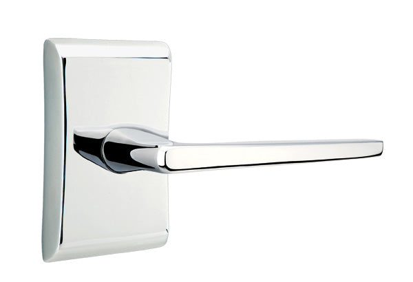Emtek Brass Hermes Lever Polished Chrome-Neos Rosette
