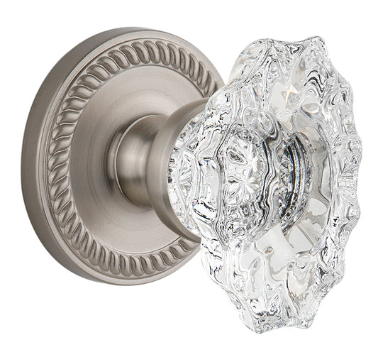 Grandeur Newport Rosette with Biarritz Knob