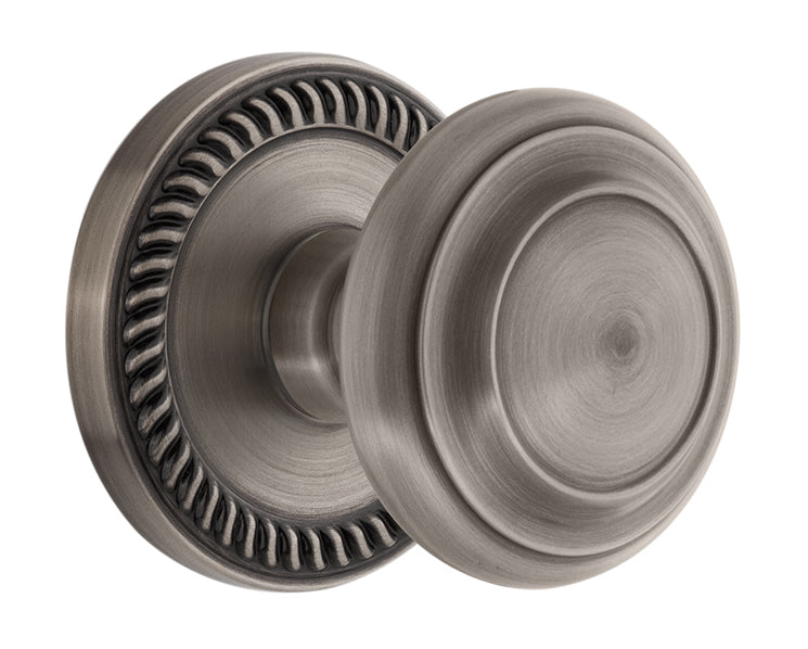 Grandeur Newport Rosette with Circulaire Knob