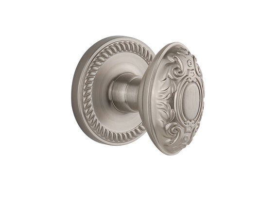 Grandeur Newport Rosette with Grande Victorian Knob