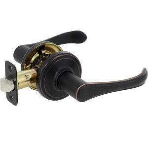 EZSet Palmer Passage Lever Handle - Tuscany Bronze