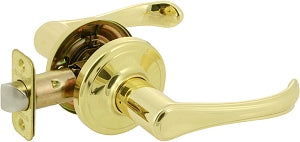 EZSet Palmer Passage Lever Handle - Polished Brass