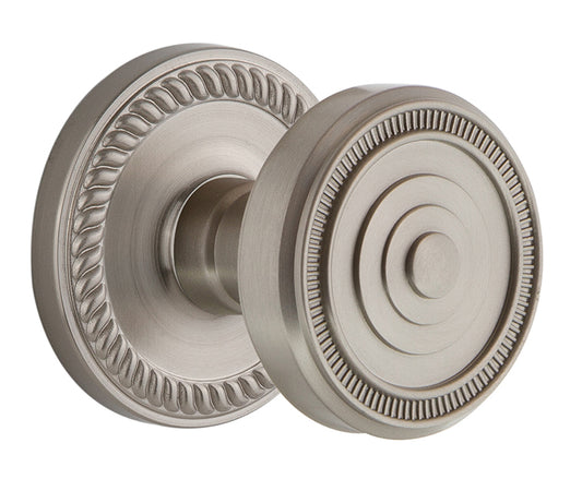 Grandeur Newport Rosette with Soleil Knob