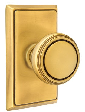 Emtek Norwich Knob With Rectangular Rosette