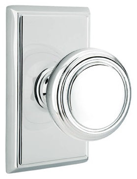 Emtek Norwich Knob With Rectangular Rosette