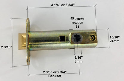 Nostalgic Warehouse Standard Latch (LATCH ONLY)