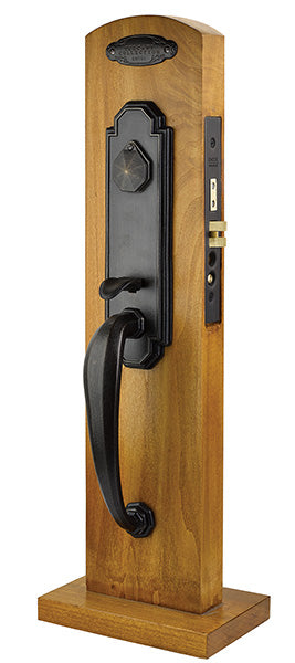 Emtek Octagon Mortise Entrance Handleset