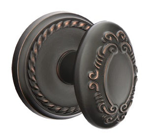 Emtek Victoria Knob - Rope Rosette