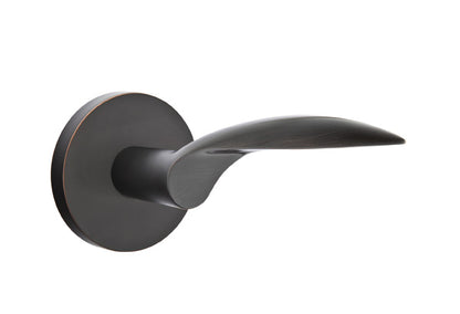 Emtek Mercury Lever Oil Rubbed Bronze-Disk Rosette
