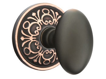 Emtek Egg Knob - Lancaster Rosette