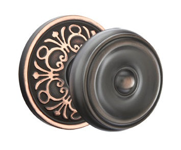 Emtek Waverly Knob - Lancaster Rosette