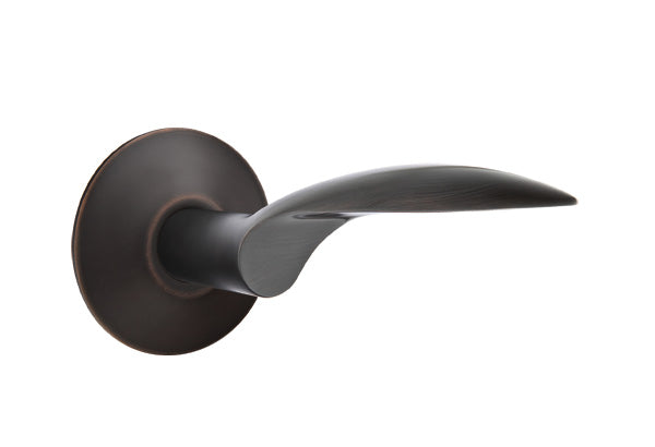 Emtek Mercury Lever Oil Rubbed Bronze-Modern Rosette