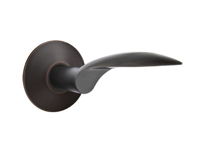 Emtek Mercury Lever Oil Rubbed Bronze-Modern Rosette