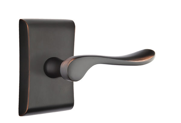 Emtek Luzern Lever Oil Rubbed Bronze-Neos Rosette
