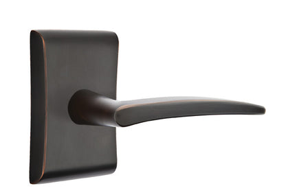 Emtek Poseidon Lever Oil Rubbed Bronze-Neos Rosette