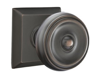 Emtek Waverly Knob - Quincy Rosette