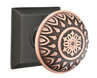 Emtek Lancaster Knob - Quincy Rosette