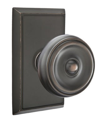 Emtek Waverly Knob - Rectangular Rosette