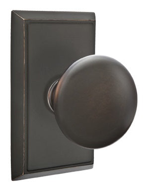 Emtek Providence Knob - Rectangular Rosette