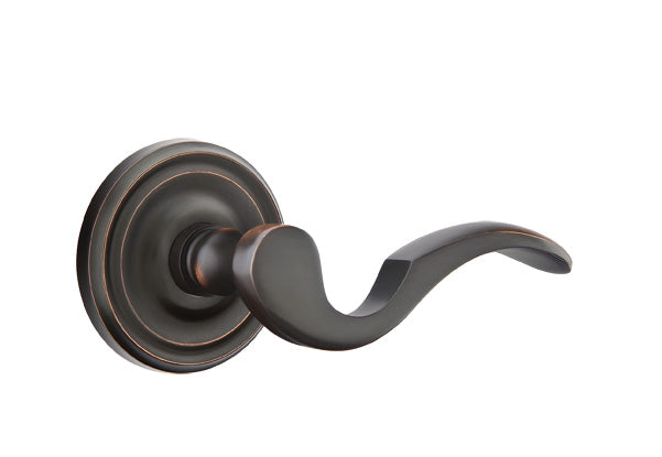 Emtek Cortina Lever Oil Rubbed Bronze-Regular Rosette