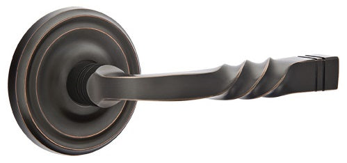 Emtek Santa Fe Lever Oil Rubbed Bronze-Regular Rosette