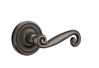 Emtek Rustic Lever Oil Rubbed Bronze-Regular Rosette