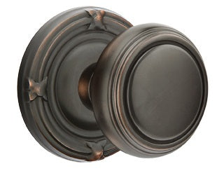 Emtek Norwich Knob - Ribbon and Reed Rosette