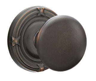 Emtek Providence Knob - Ribbon and Reed Rosette