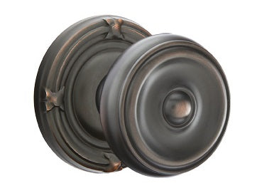 Emtek Waverly Knob - Ribbon and Reed Rosette