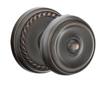 Emtek Waverly Knob - Rope Rosette