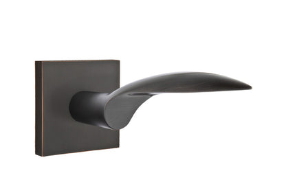 Emtek Mercury Lever Oil Rubbed Bronze-Square Rosette