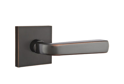 Emtek Sion Lever Oil Rubbed Bronze-Square Rosette