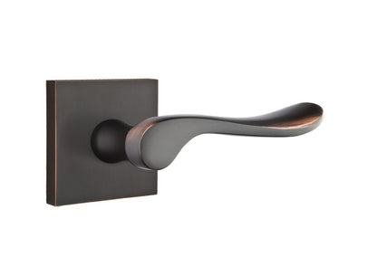 Emtek Luzern Lever Oil Rubbed Bronze-Square Rosette